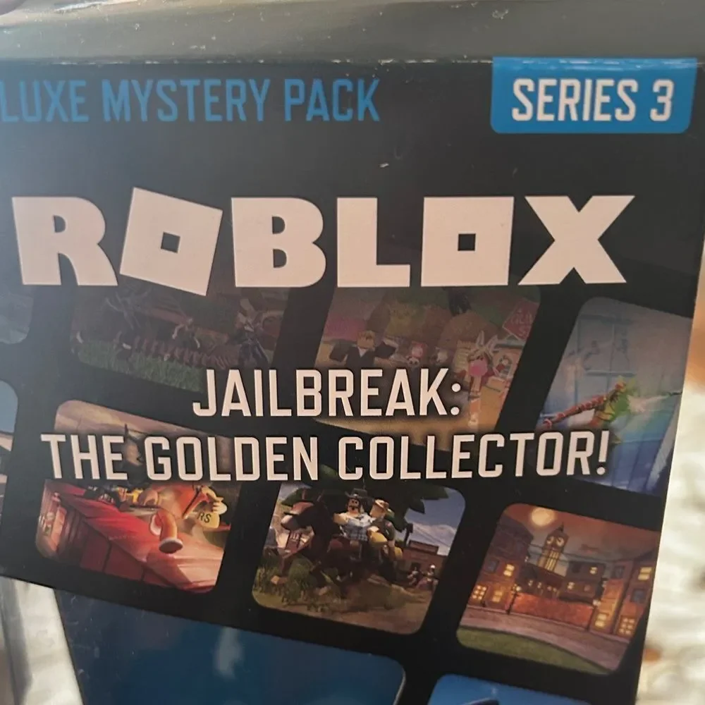 Roblox Jailbreak The Golden Collector Series 3 includes Mystery Figure